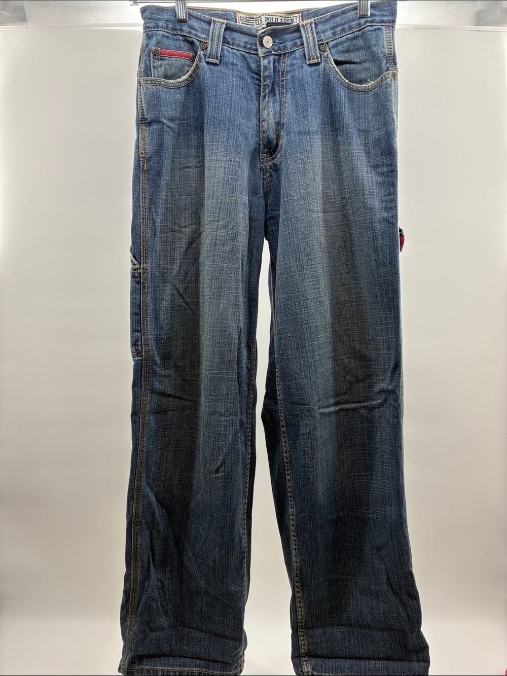 U.S. Polo Assn. Men's Dark Blue Relaxed Jeans